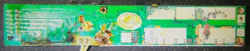 BMS PCB tracks damaged.