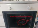 Signs on oven bottom of melted element