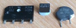 No Output. Dead components Bridge rectifier, 4A fuse & a Metal oxide varistor.