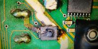 Found TVS diode to be blown on channel B