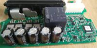 Replaced with 5 new 1000uf 35v capacitors.