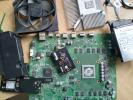 Suffering overheating issues. Heatsink compound found to be dry & ineffective. Removed, cleaned through & reapplied new heatsink compound.