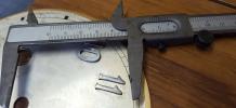 Measuring face lines for reprint or redraw.
